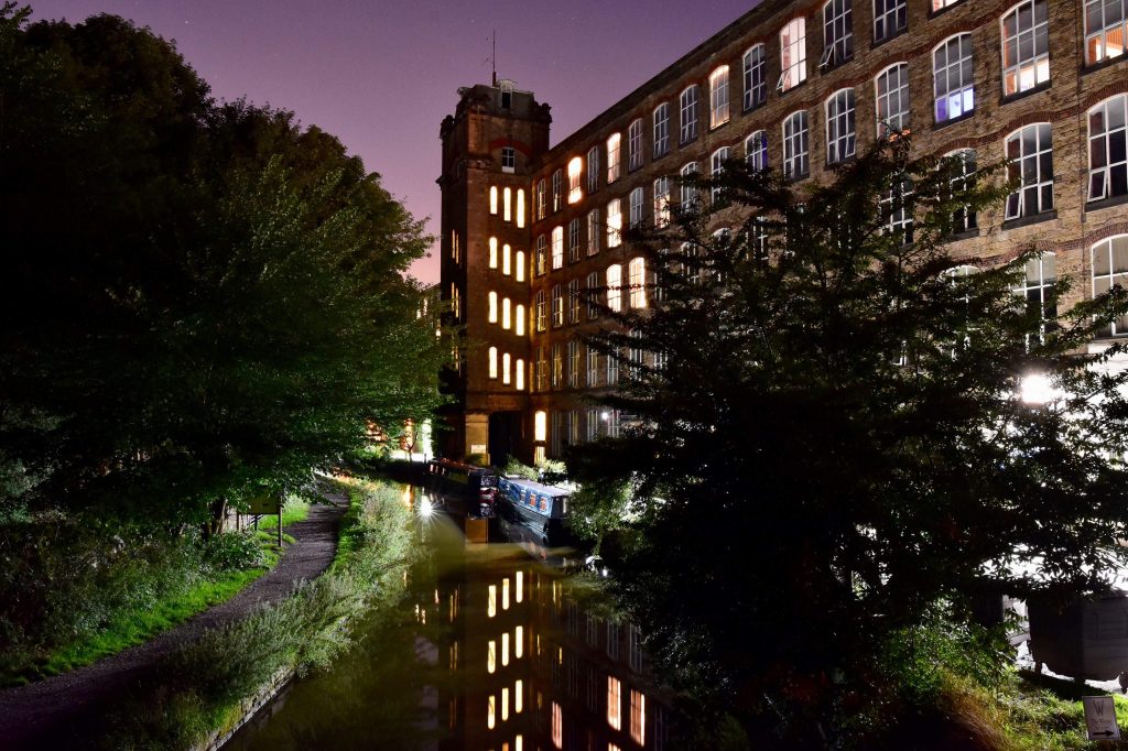 Clarence Mill at Night